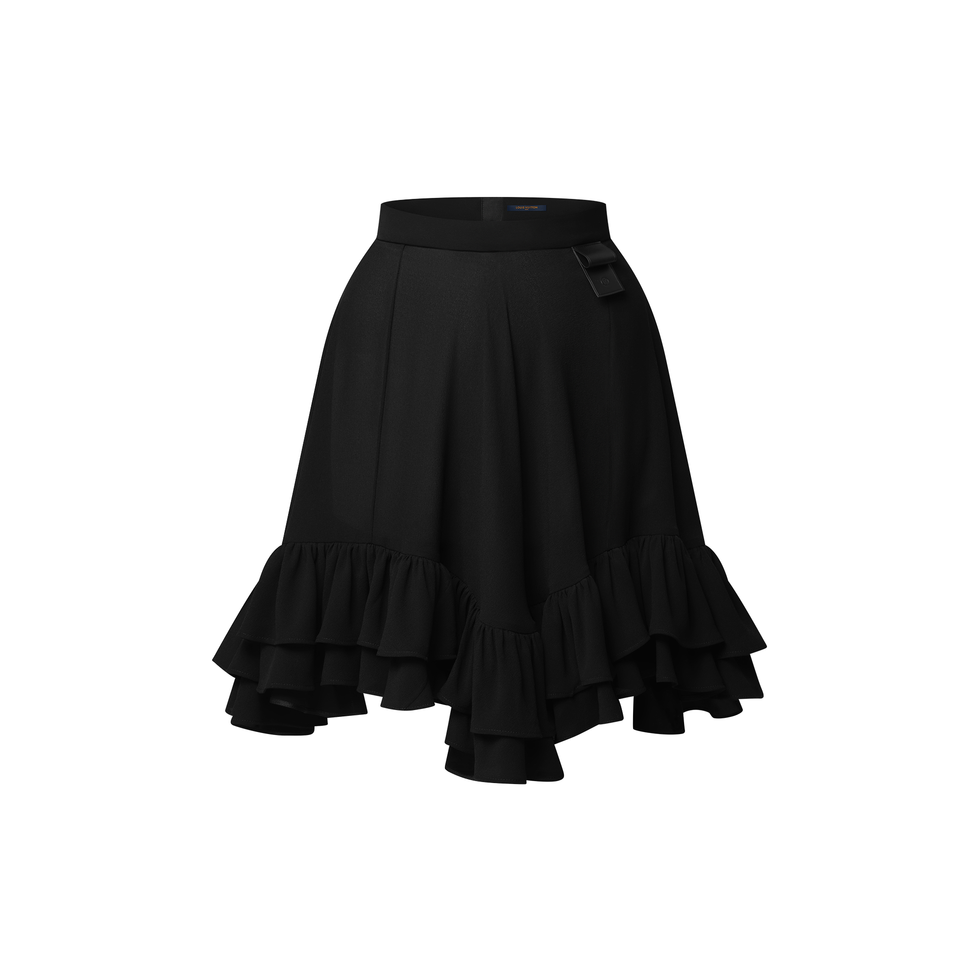 Flounce Hem Skirt   in Women