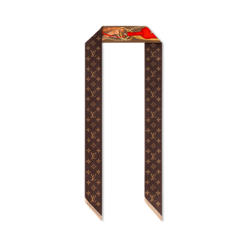 Flower And Straps BB Bandeau . in Women's Accessories Silk Squares and Bandeaus collections by Louis Vuitton (Product zoom)