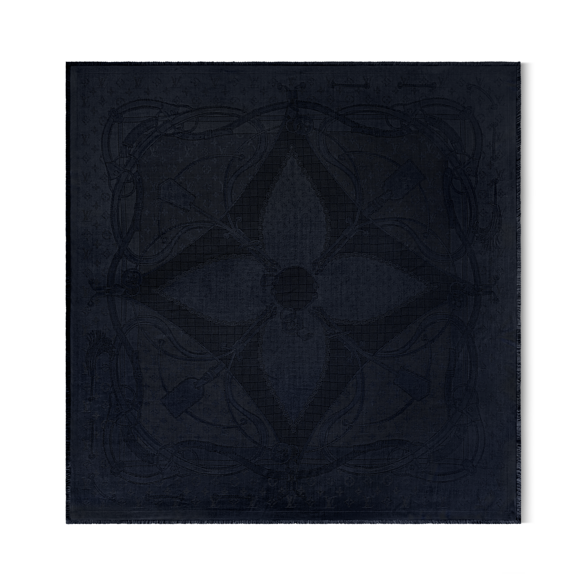 Flower And Straps Shawl . in Women