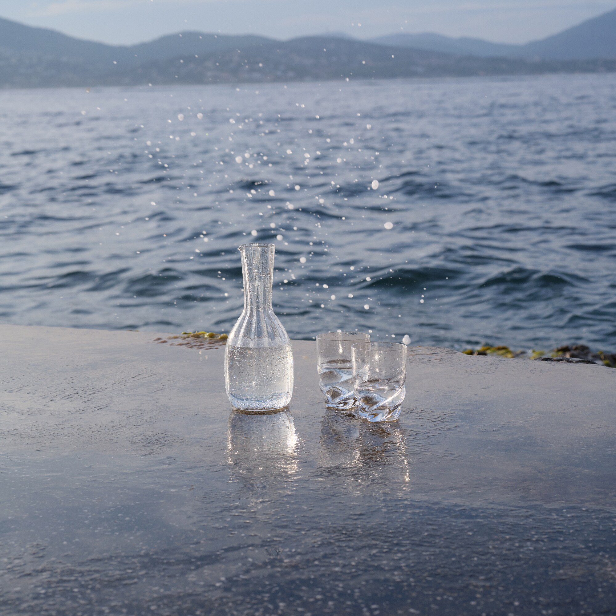 Flower Carafe    in Trunks, Travel and Home