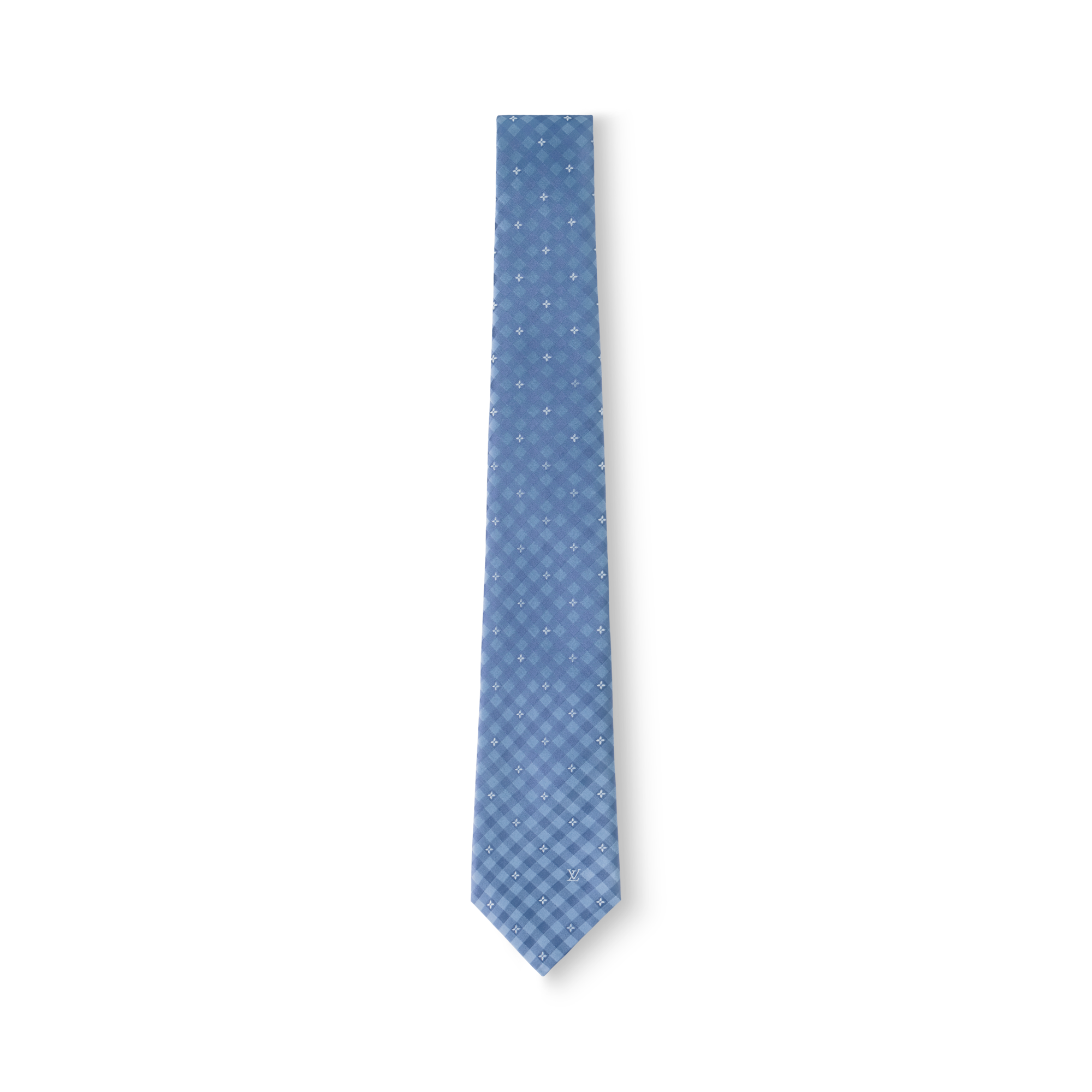Flowers Check Tie . in Men