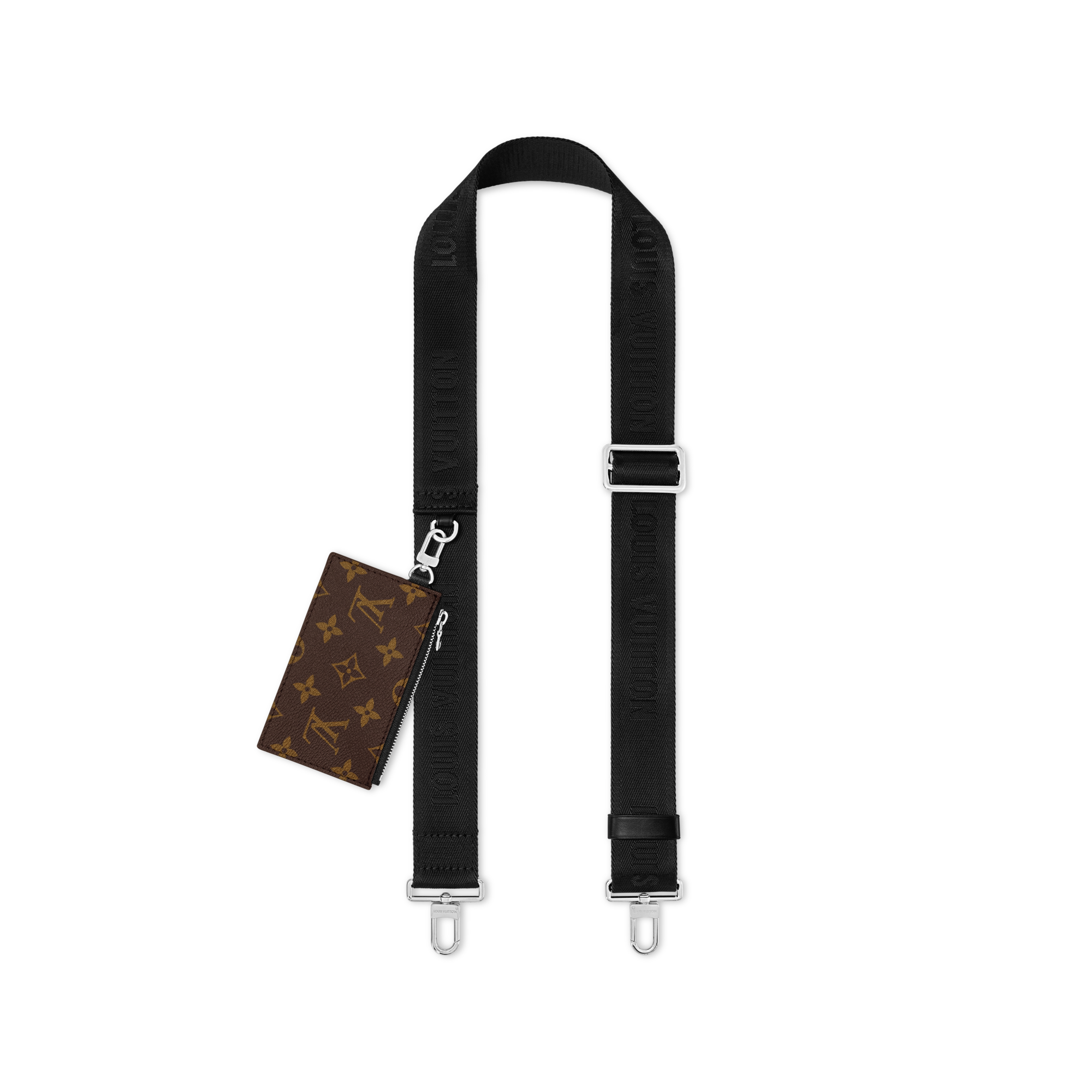 Gaston Wearable Wallet Monogram Macassar Canvas in Men