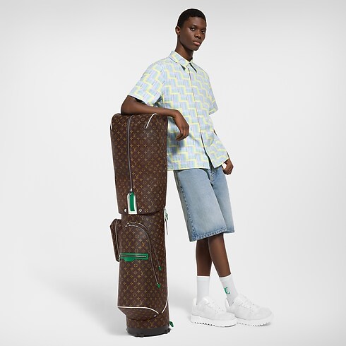 Golf Bag Monogram Macassar in Men's Travel Men's Duffle and Travel Bags collections by Louis Vuitton (Product zoom)