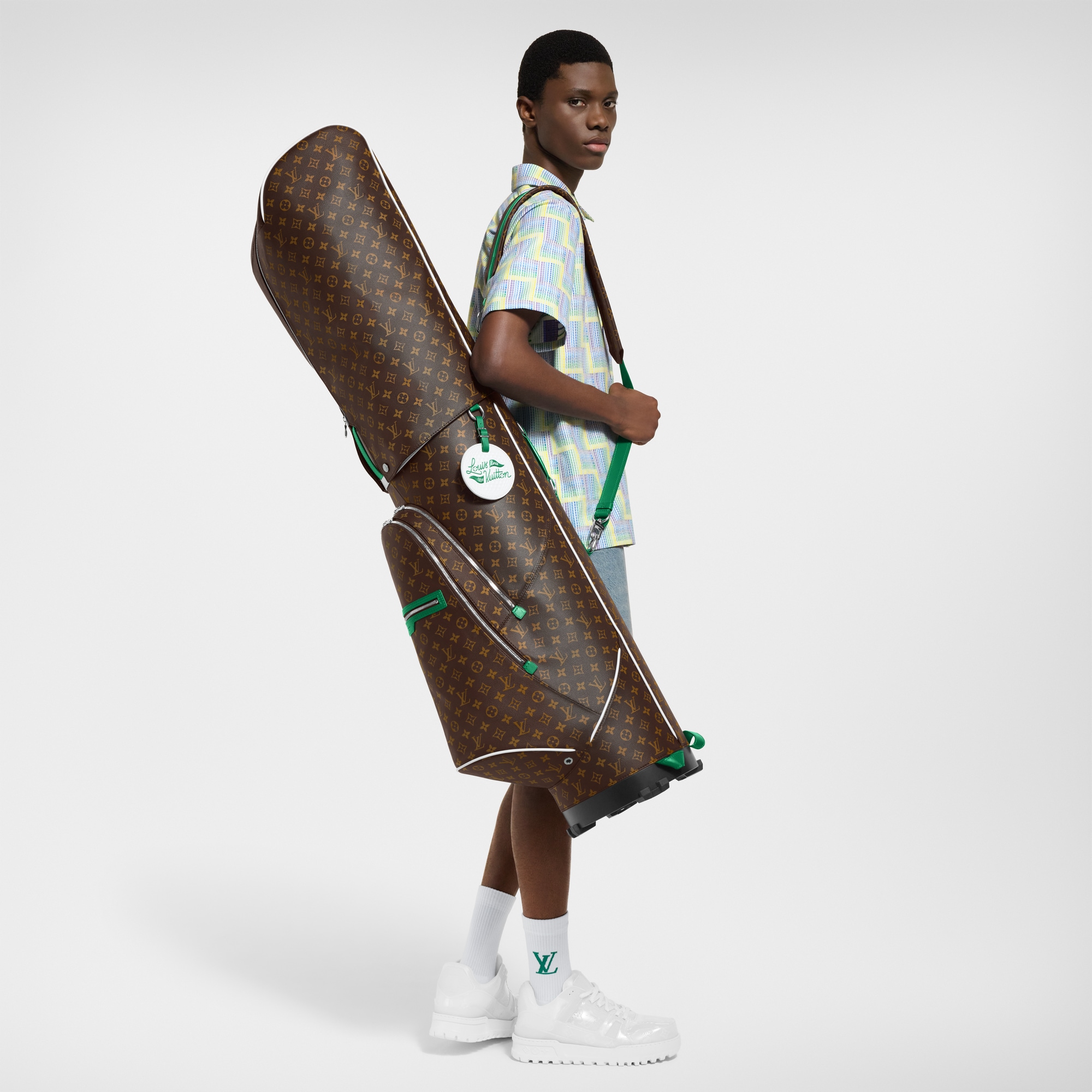 Golf Bag Monogram Macassar in Men