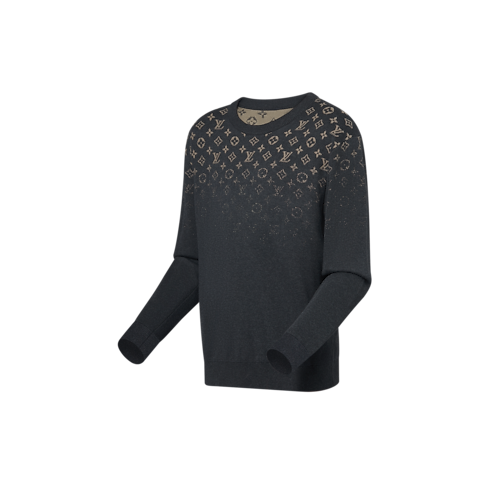 Gradient Cotton Crewneck in Men's Ready-to-Wear All Ready-to-Wear collections by Louis Vuitton (Product zoom)