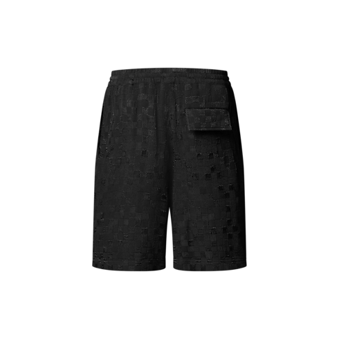 Graphic Jacquard Fluid Shorts in Men's Ready-to-Wear Pants collections by Louis Vuitton (Product zoom)