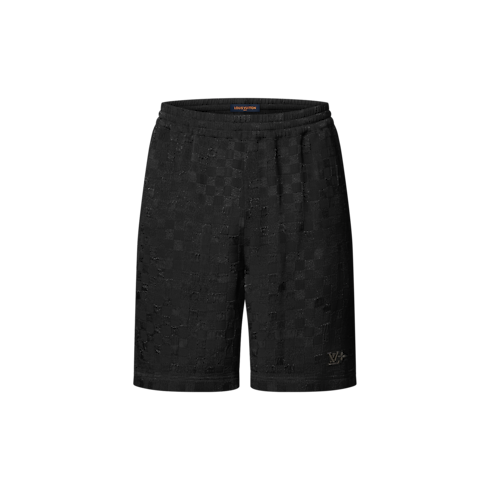 Graphic Jacquard Fluid Shorts in Men's Ready-to-Wear Pants collections by Louis Vuitton (Product zoom)