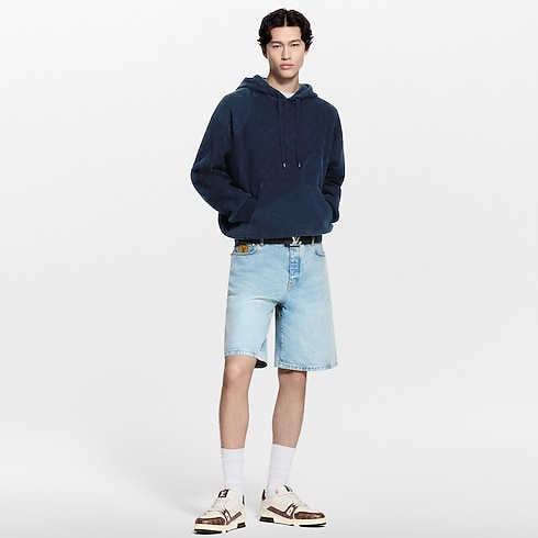 Graphic Jacquard Hoodie in Men's Ready-to-Wear All Ready-to-Wear collections by Louis Vuitton (Product zoom)