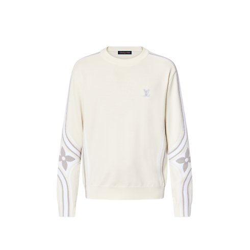 Graphic Knitted Crewneck in New's For Men LV Ski collections by Louis Vuitton (Product zoom)