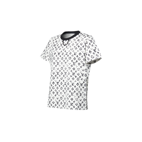 Graphic Monogram T-Shirt in Women's Ready-to-Wear Tops collections by Louis Vuitton (Product zoom)