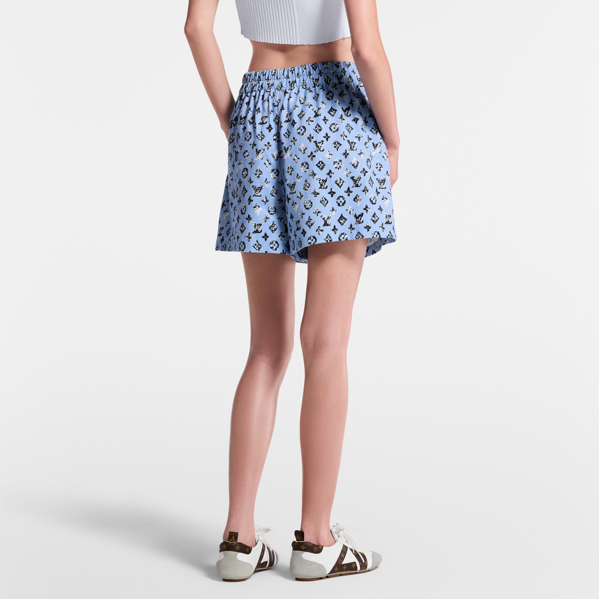 Graphic Monogram Boxer Shorts  in Women