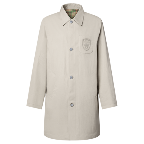 Graphic Reversible Raincoat in Men's Ready-to-Wear Outerwear and Coats collections by Louis Vuitton (Product zoom)