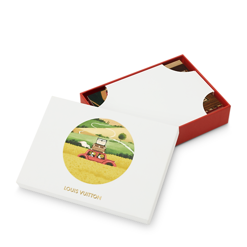 Greeting cards kit Carnets de Palace . in Trunks, Travel and Home's Books and Stationery Office and Writing collections by Louis Vuitton (Product zoom)