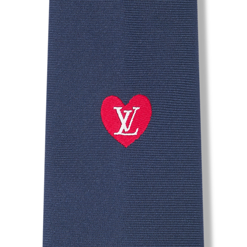 Heart Tie . in Men's Accessories Ties and Pocket Squares collections by Louis Vuitton (Product zoom)