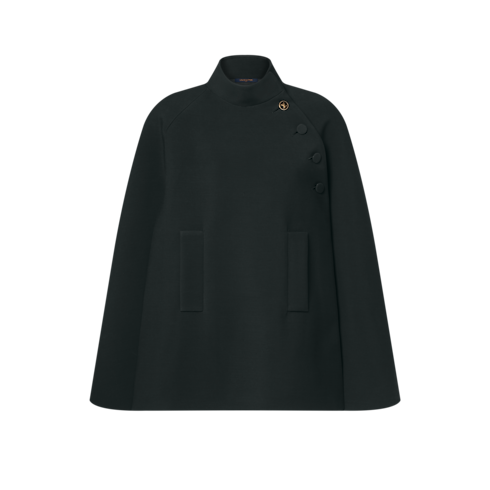 High Collar Cape Coat in Women's Ready-to-Wear Coats and Jackets collections by Louis Vuitton (Product zoom)