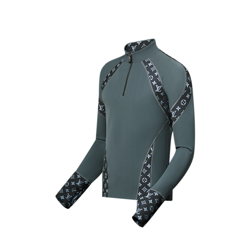 High Collar Technical Long-Sleeved Ski Top in Men's Ready-to-Wear T-shirts and Polos collections by Louis Vuitton (Product zoom)