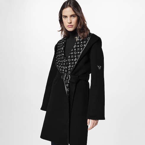 Hooded Wrap Coat in Women's Ready-to-Wear Coats and Jackets collections by Louis Vuitton (Product zoom)