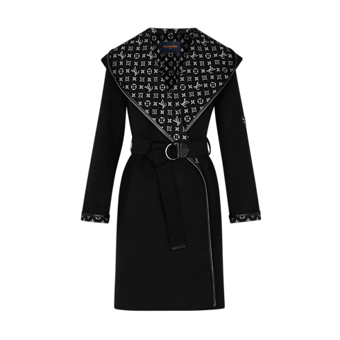 Hooded Wrap Coat in Women's Ready-to-Wear Coats and Jackets collections by Louis Vuitton (Product zoom)