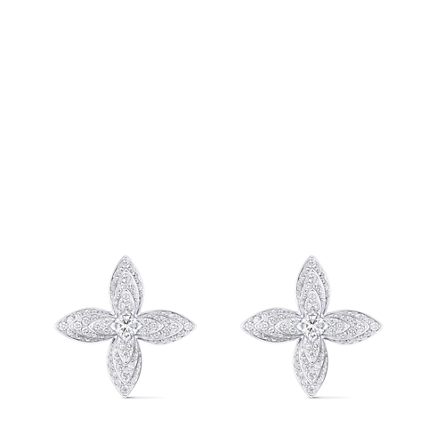 Idylle Blossom Ring, White Gold & Diamonds in Les Extraordinaires's Jewelry Rings collections by Louis Vuitton