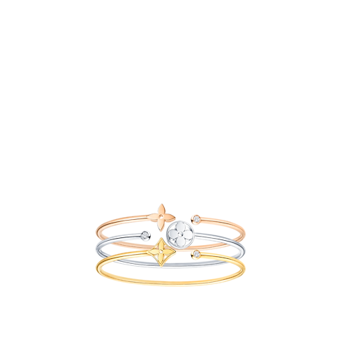 Idylle Blossom Twist Bracelet, Yellow Gold in Jewellery's Categories All Fine Jewellery collections by Louis Vuitton (Product zoom)