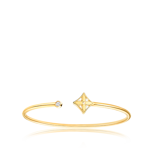 Idylle Blossom Twist Bracelet, Yellow Gold in Jewellery's Categories All Fine Jewellery collections by Louis Vuitton (Product zoom)