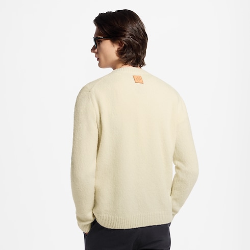 Intarsia Signature Long-Sleeved Pullover in Men's Ready-to-Wear All Ready-to-Wear collections by Louis Vuitton (Product zoom)