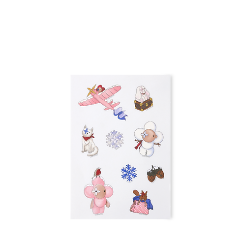 Jane Notebook MM & Stickers . in Trunks, Travel and Home's Books and Stationery Office and Writing collections by Louis Vuitton (Product zoom)