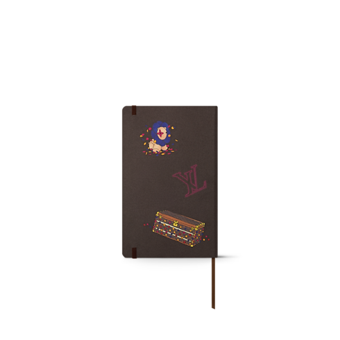 Jane Notebook MM & Stickers . in Trunks, Travel and Home's Books and Stationery Office and Writing collections by Louis Vuitton (Product zoom)