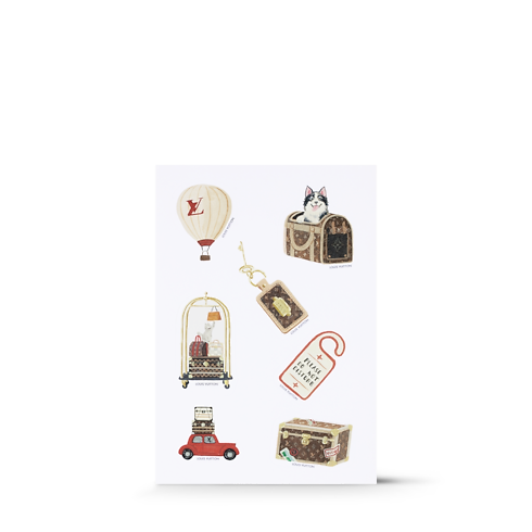 Jane Notebook MM & Stickers Carnets de Palace Buffet . in Trunks, Travel and Home's Books and Stationery Office and Writing collections by Louis Vuitton (Product zoom)