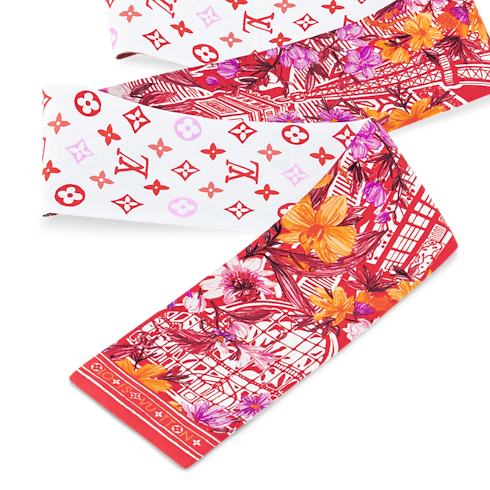 Jardin Des Plantes Bandeau . in Women's Accessories Silk Squares and Bandeaus collections by Louis Vuitton (Product zoom)
