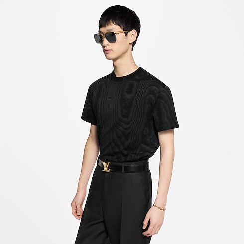 Jersey Jacquard T-Shirt in Men's Ready-to-Wear T-shirts and Polos collections by Louis Vuitton (Product zoom)