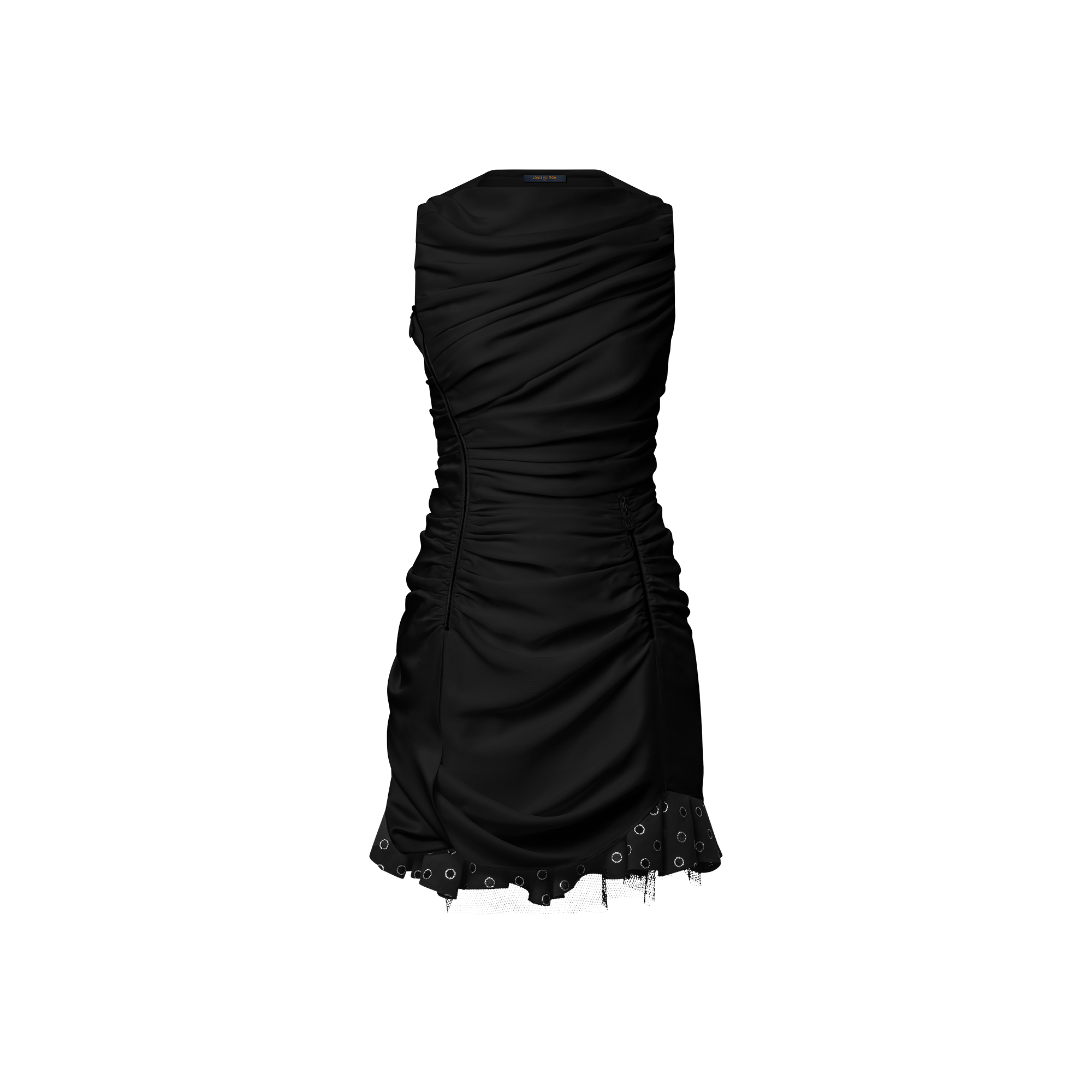 Jewel Hem Draped Dress   in Women