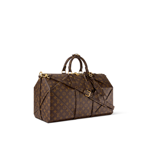 Keepall 50 Autres Cuirs Monogram in Men's Travel Rolling Luggage collections by Louis Vuitton (Product zoom)