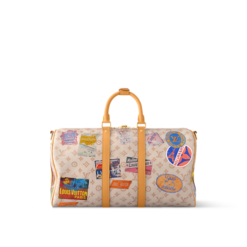 Keepall Bandoulière 45 Other Monogram Canvas in Women's Travel Travel Bags collections by Louis Vuitton (Product zoom)