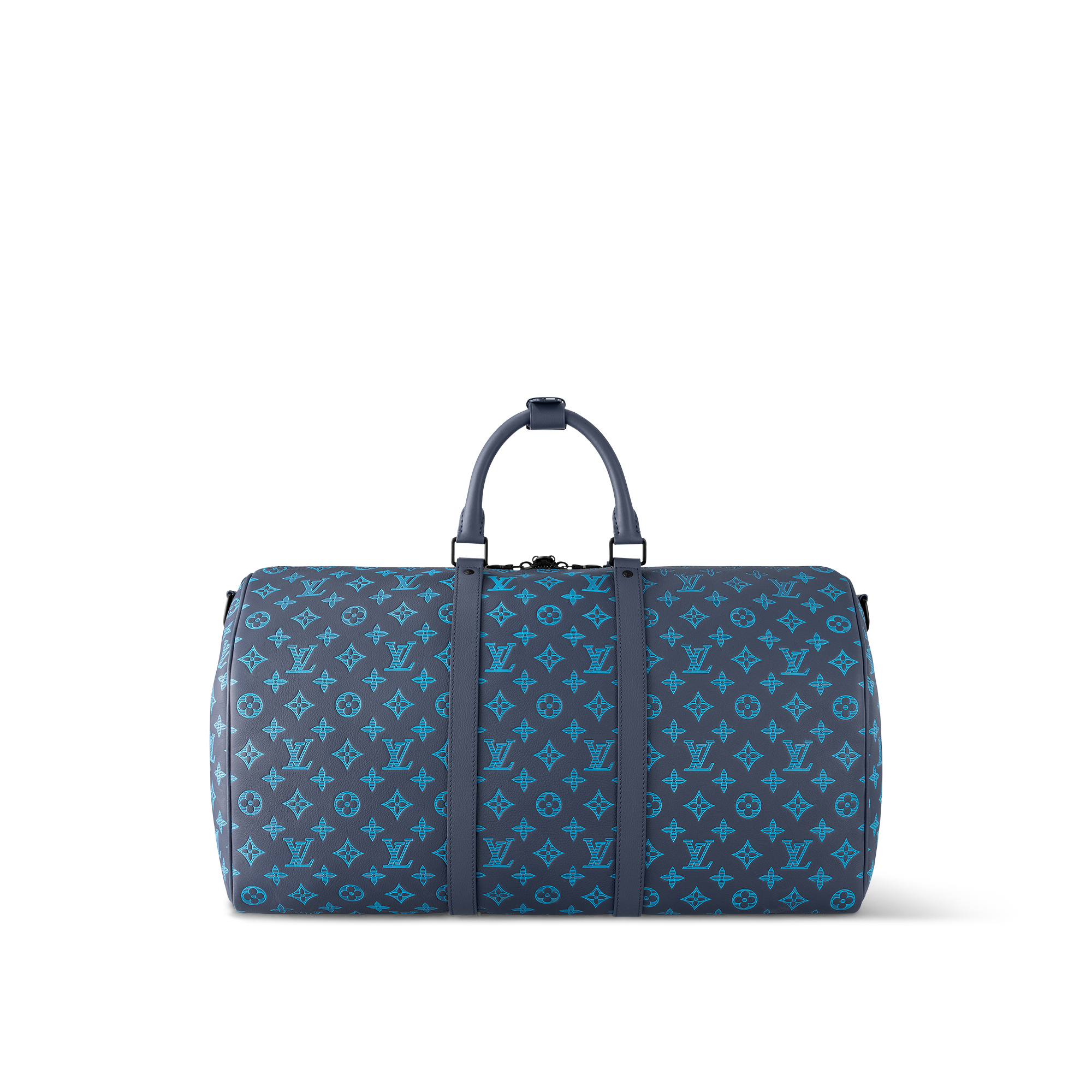 Keepall Bandoulière 50  Monogram Shadow Leather in Men