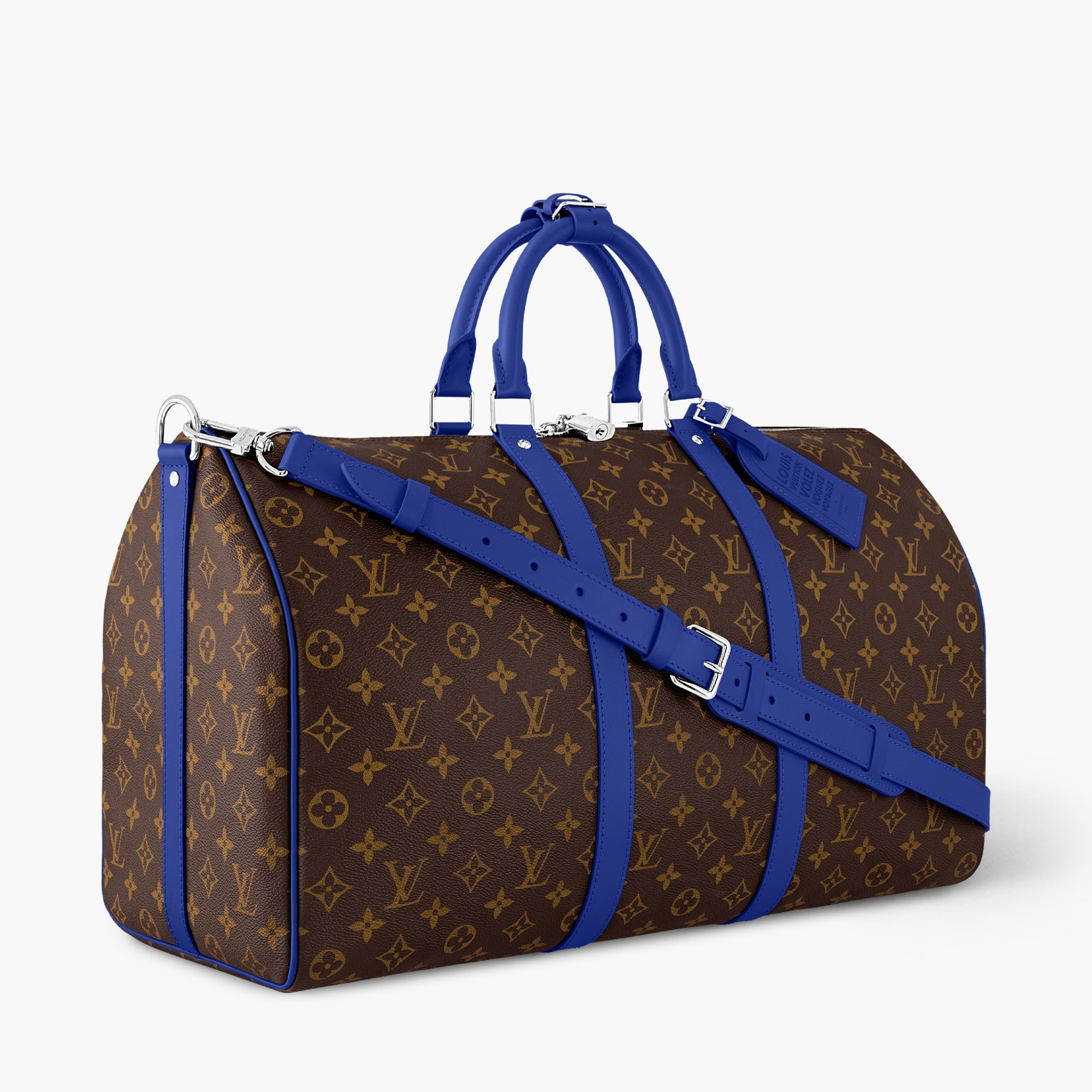 Lv Keepall Blue Strap Keepall Bandoulière 50 G73 Men Bags LOUIS