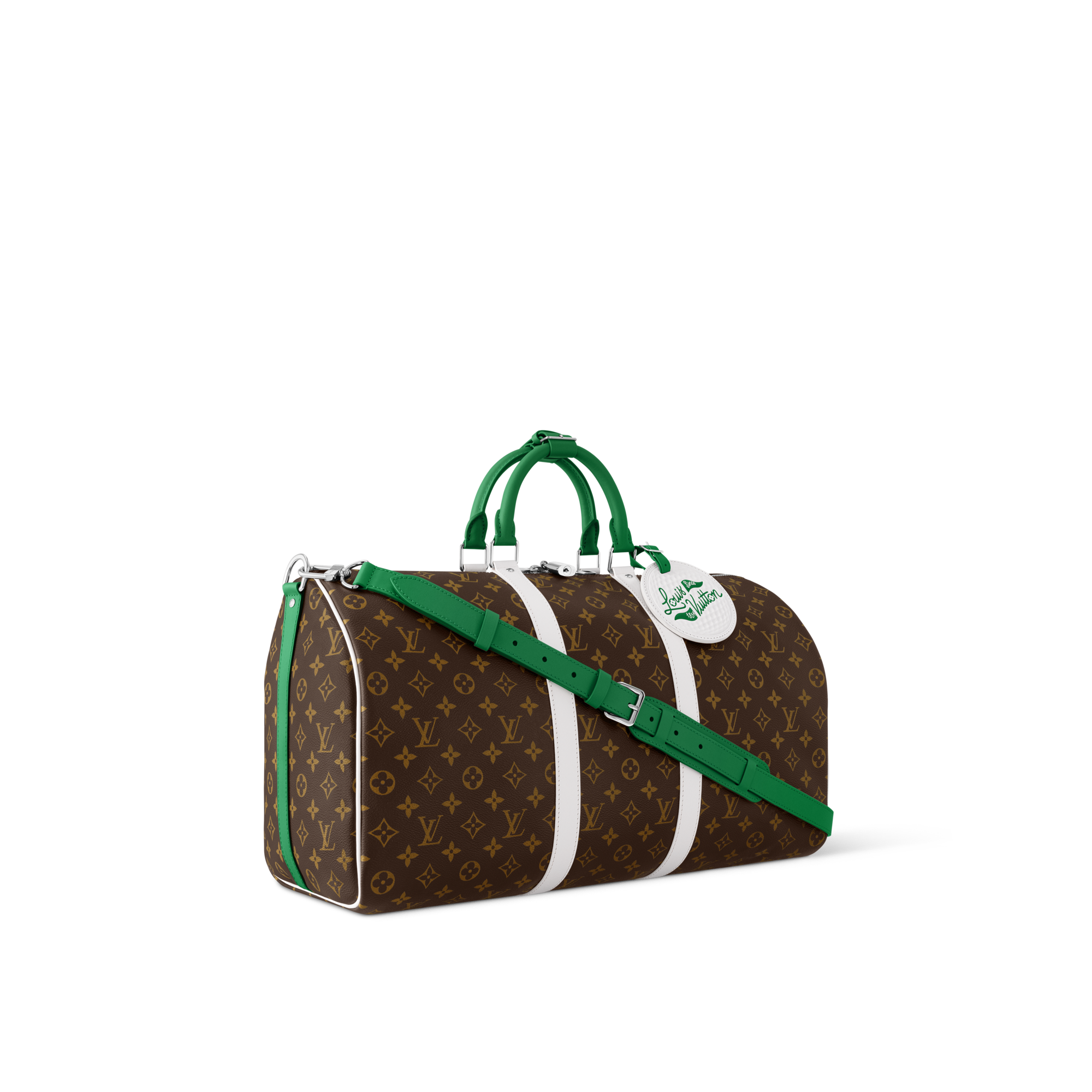 Keepall Bandoulière 50 Monogram Macassar in Bags and Small Leather Goods