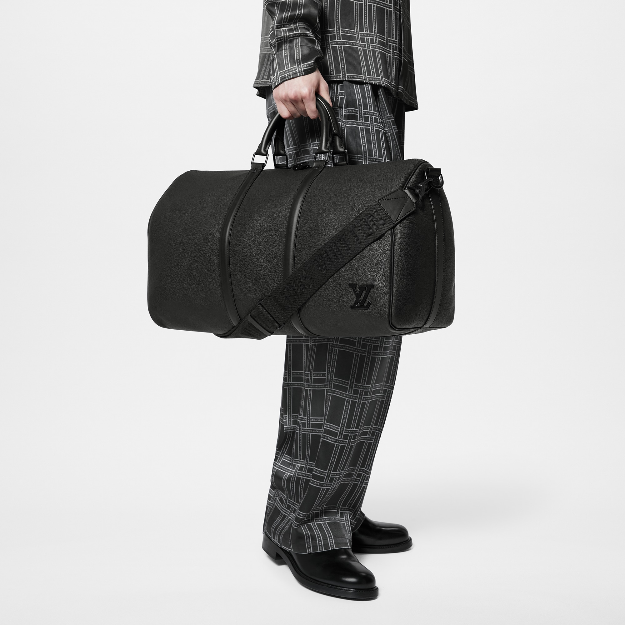 Keepall Bandoulière 50 LV Aerogram in Men