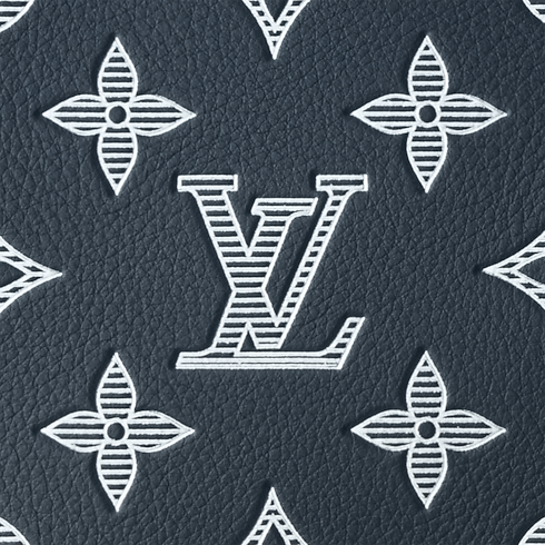 Keepall Bandoulière 50 Monogram Shadow Leather in Men's Discontinued Product Obs 11 collections by Louis Vuitton (Product zoom)