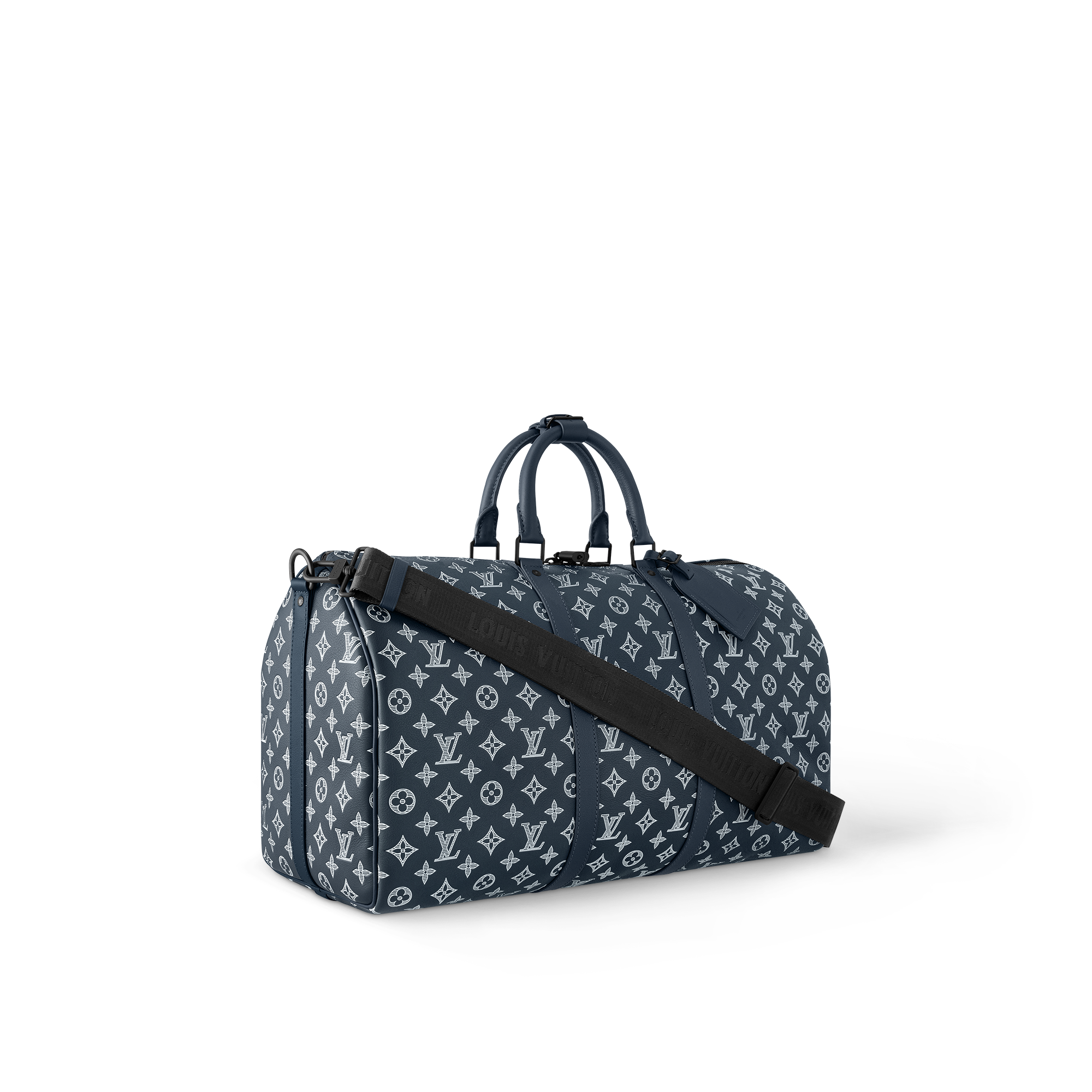 Keepall Bandoulière 50 Monogram Shadow Leather in Men