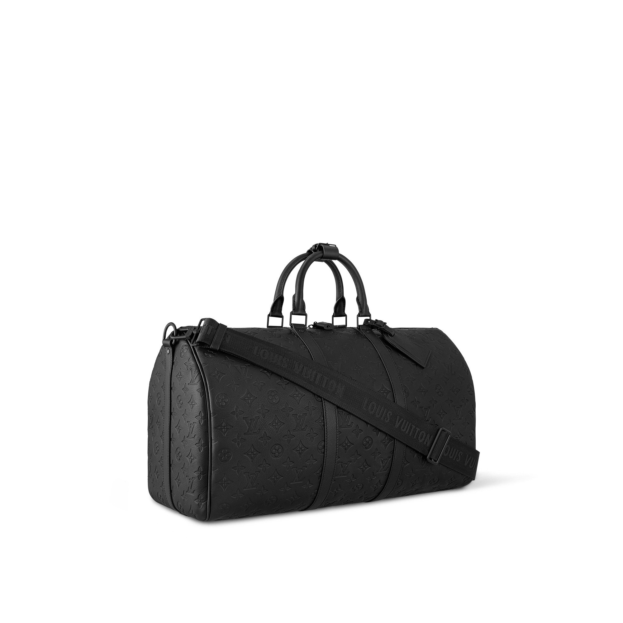 Keepall Bandoulière 50 Monogram Shadow Leather in Men