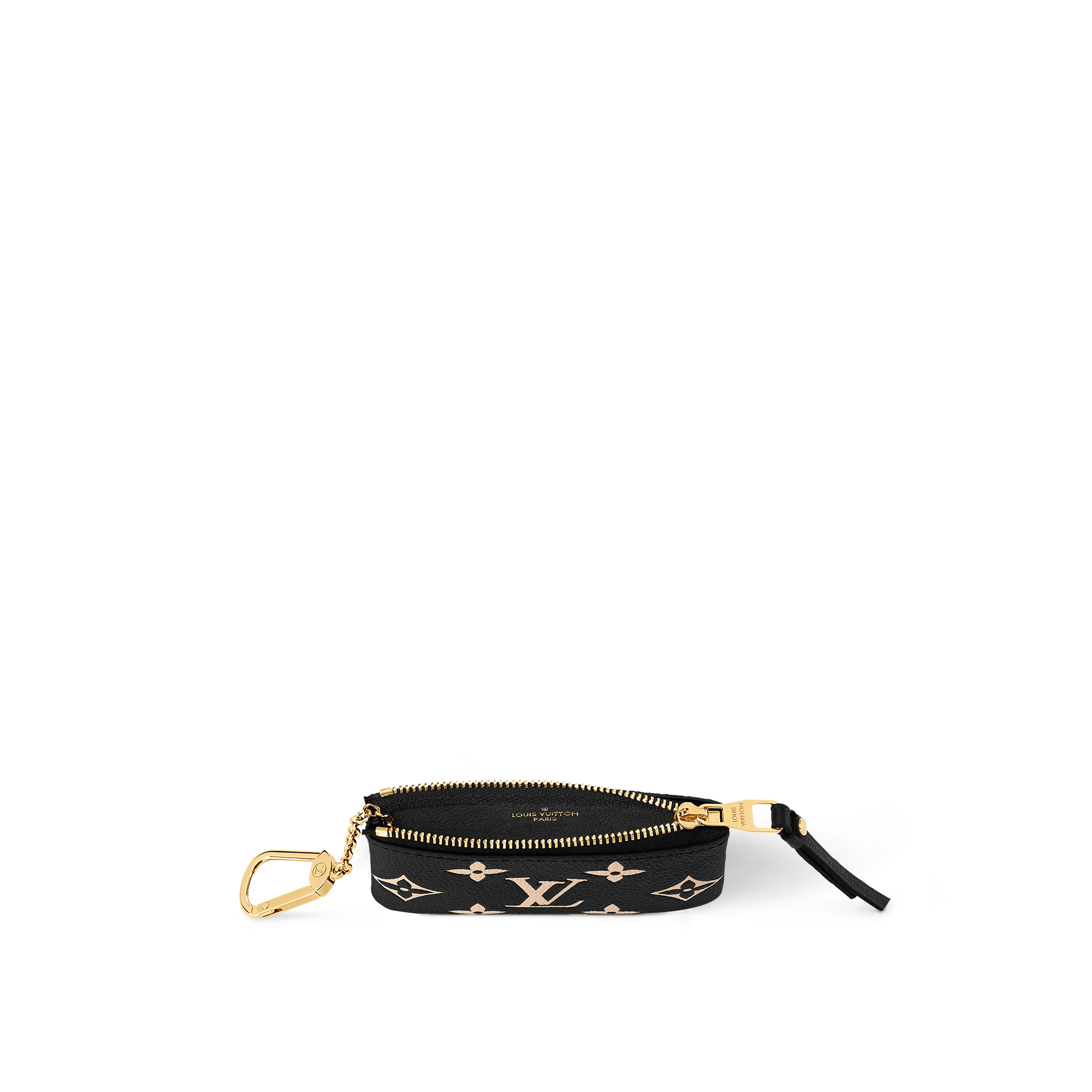 Key Pouch Bicolour Monogram Empreinte Leather in Women