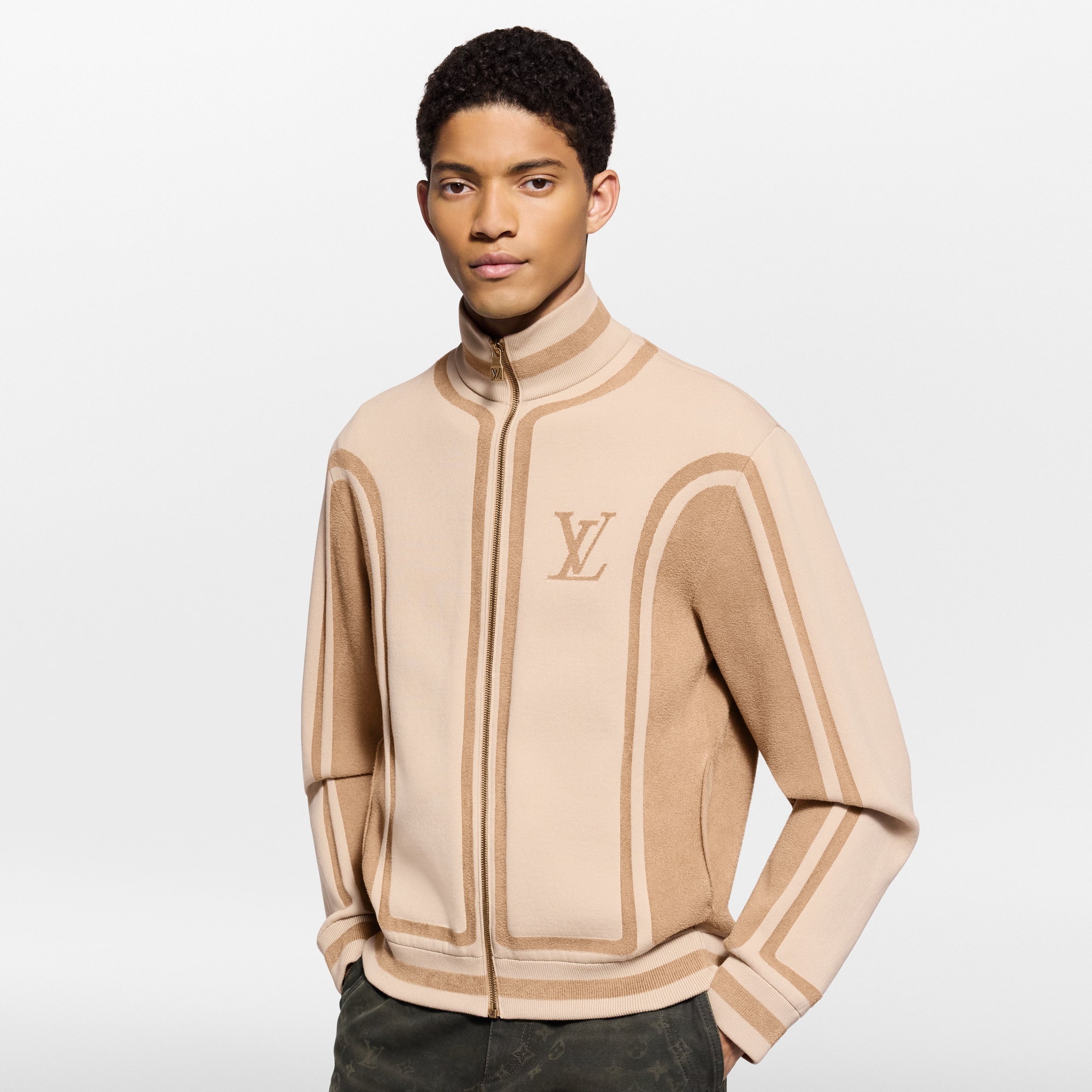 Knit Track Top  in Men