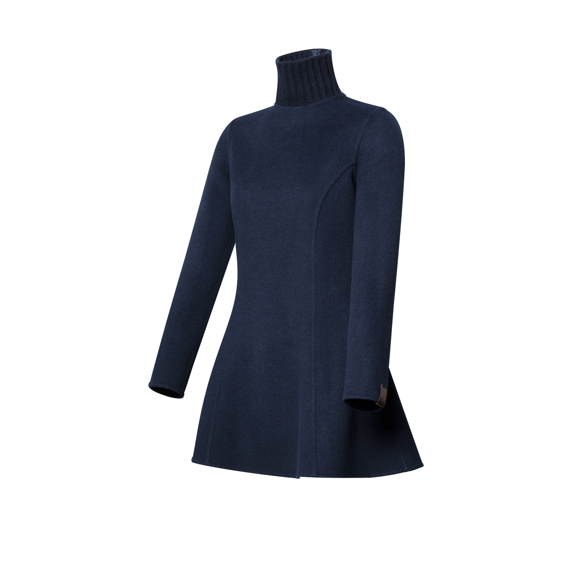L/S Rollneck Skater Dress  in Women