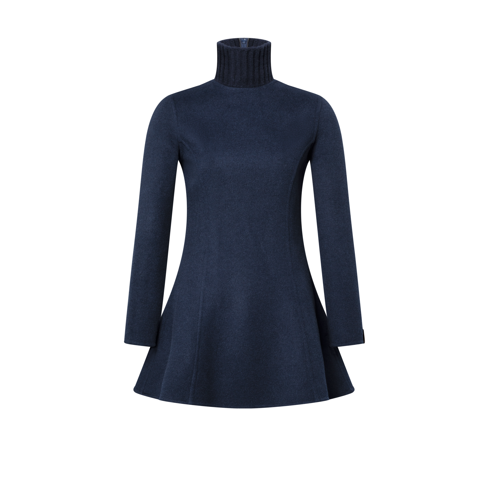 L/S Rollneck Skater Dress  in Women