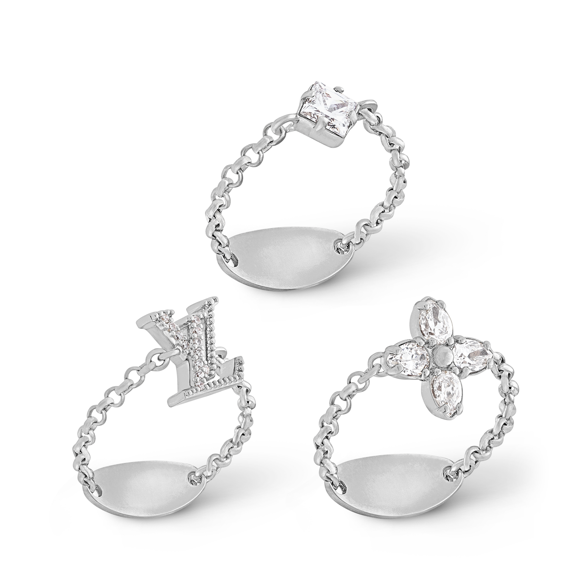Lady LV Ring Set . in Women
