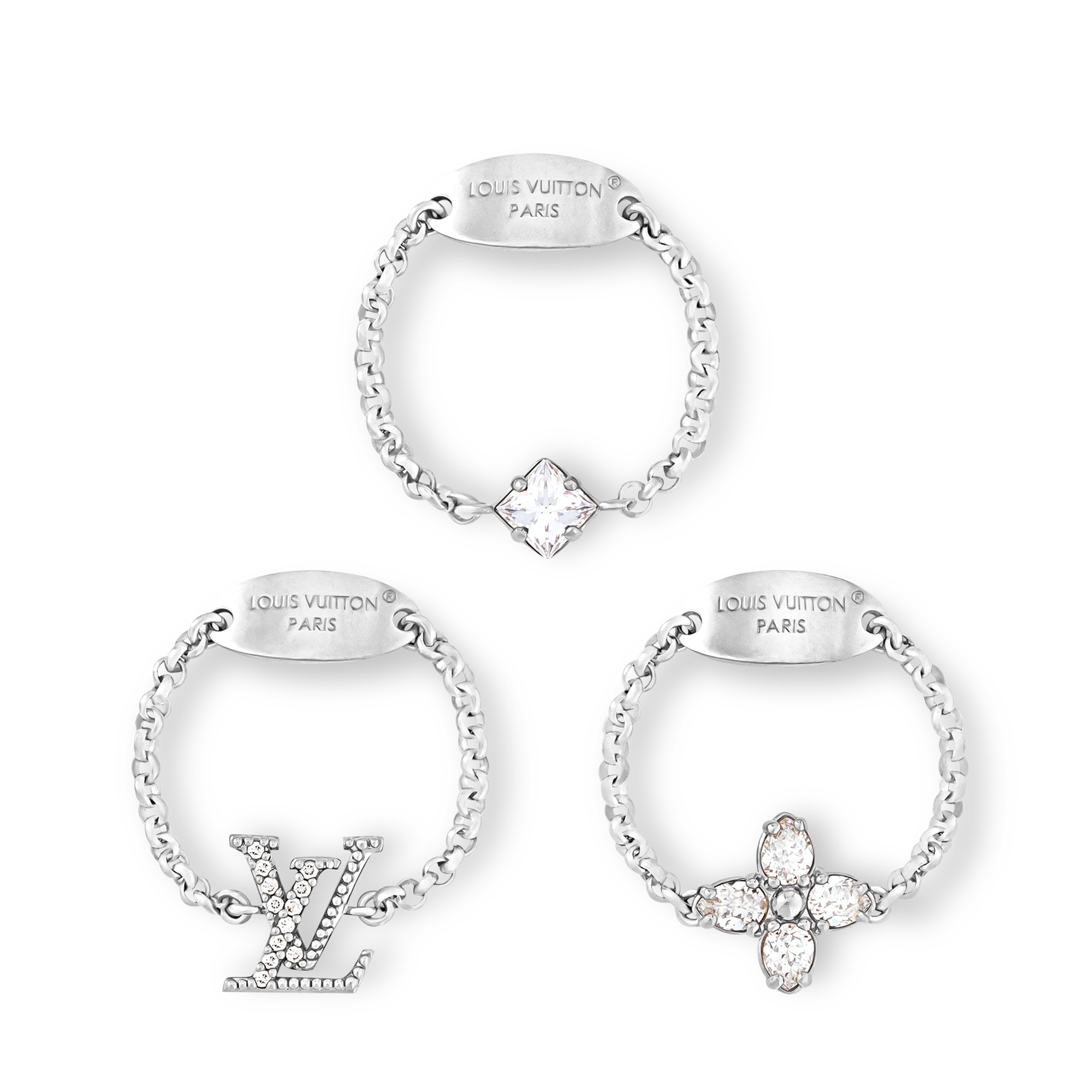 Lady LV Ring Set . in Women