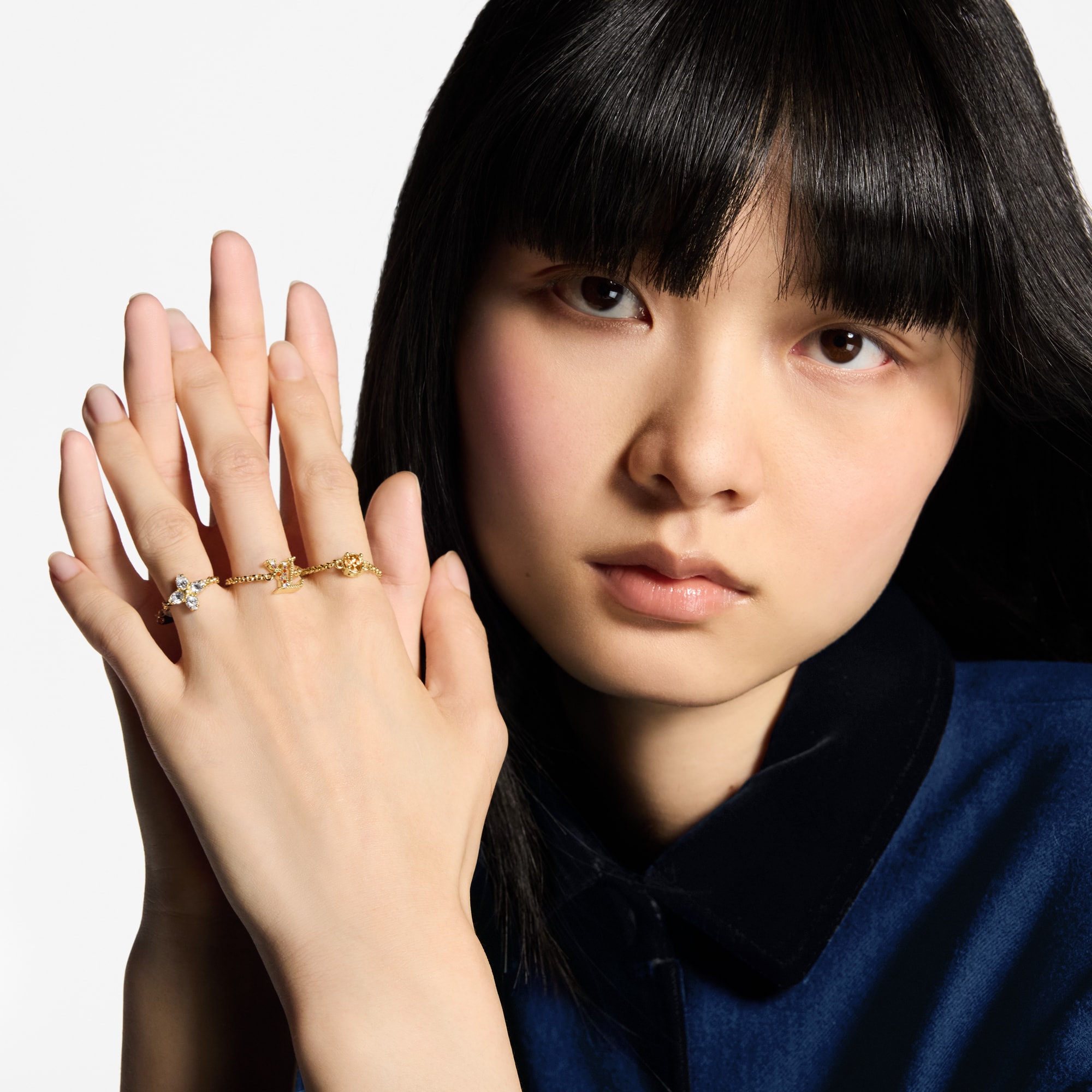 Lady LV Ring Set . in Women