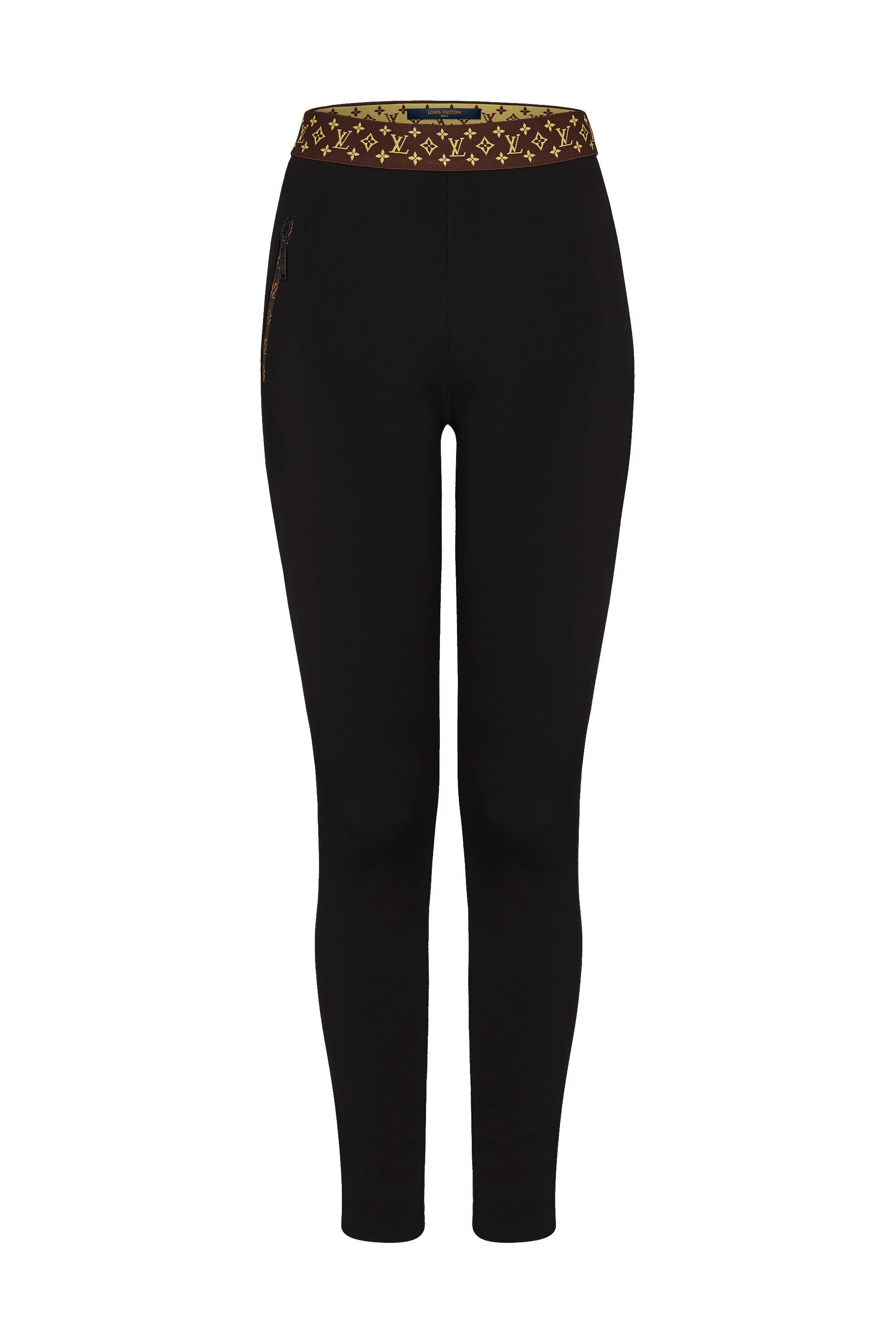 Leggings With Monogram Elastic Belt  in Women
