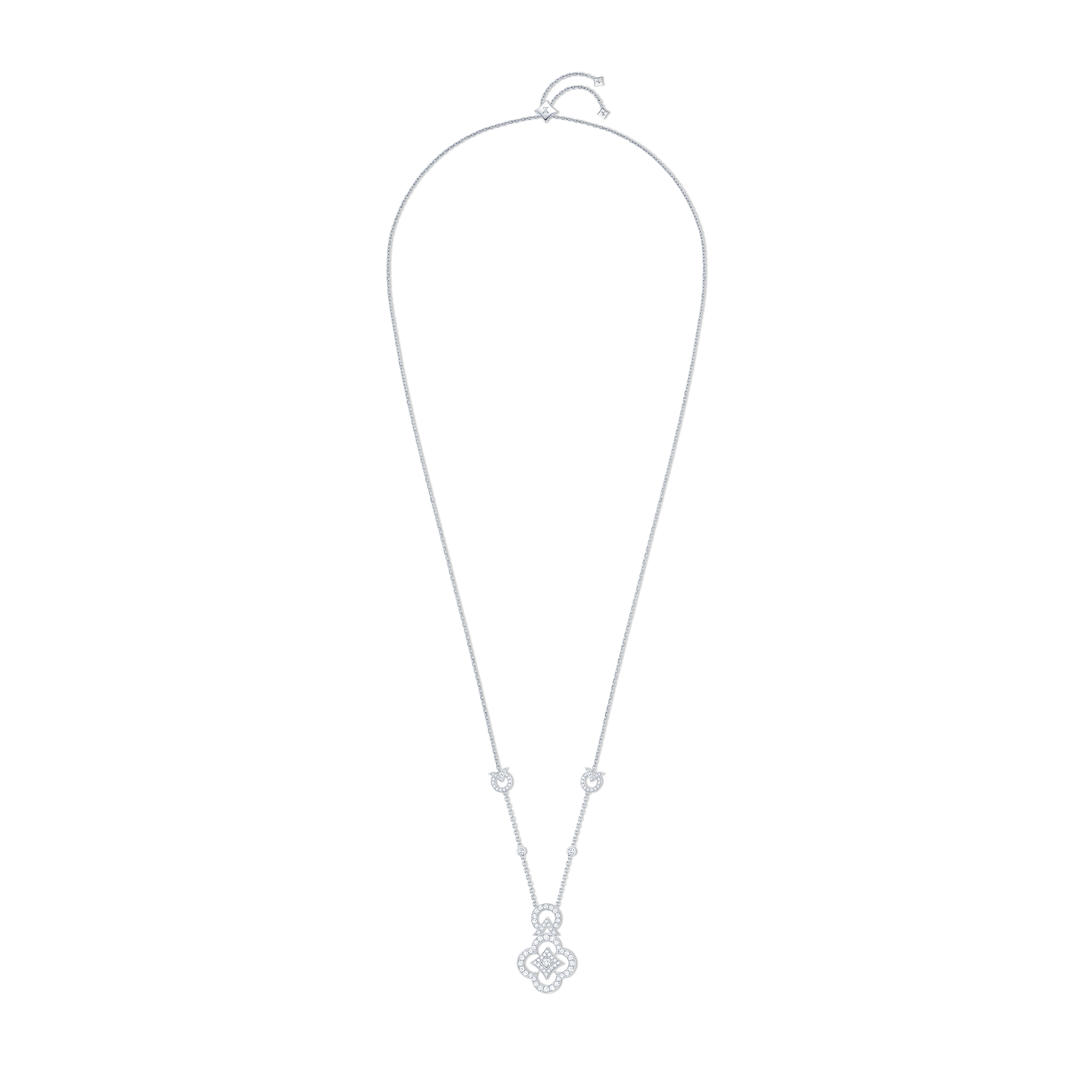 Les Ardentes Sautoir, White Gold And Diamonds  in Jewellery